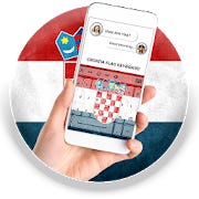 Croatia Flag Keyboard - Elegant Themes for Android