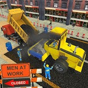 Real Road Construction Sim: City Road Builder Game for Android