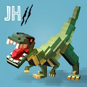 Jurassic Hopper 2: Crossy Dino World Shooter for Android