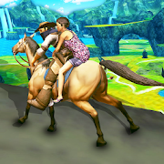 Offroad Horse Taxi Transport Driver:City Passenger for Android