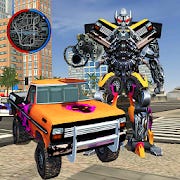 Robot Truck Transformation Truck: Real Robot Wars for Android