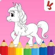 Unicorn coloring book for kids for Android