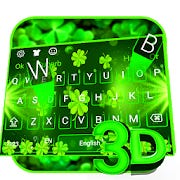 St Patrick's Day 3D Gravity Emoji Keyboard Theme for Android