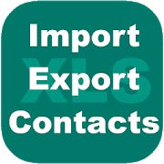 Export Import Excel Contacts for Android