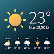 Real-time weather temperature report &amp; widget for Android