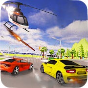 US Police City Flying Helicopter Criminal Chase for Android
