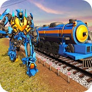 US Army Train Transform Robot Fight Robot Games for Android